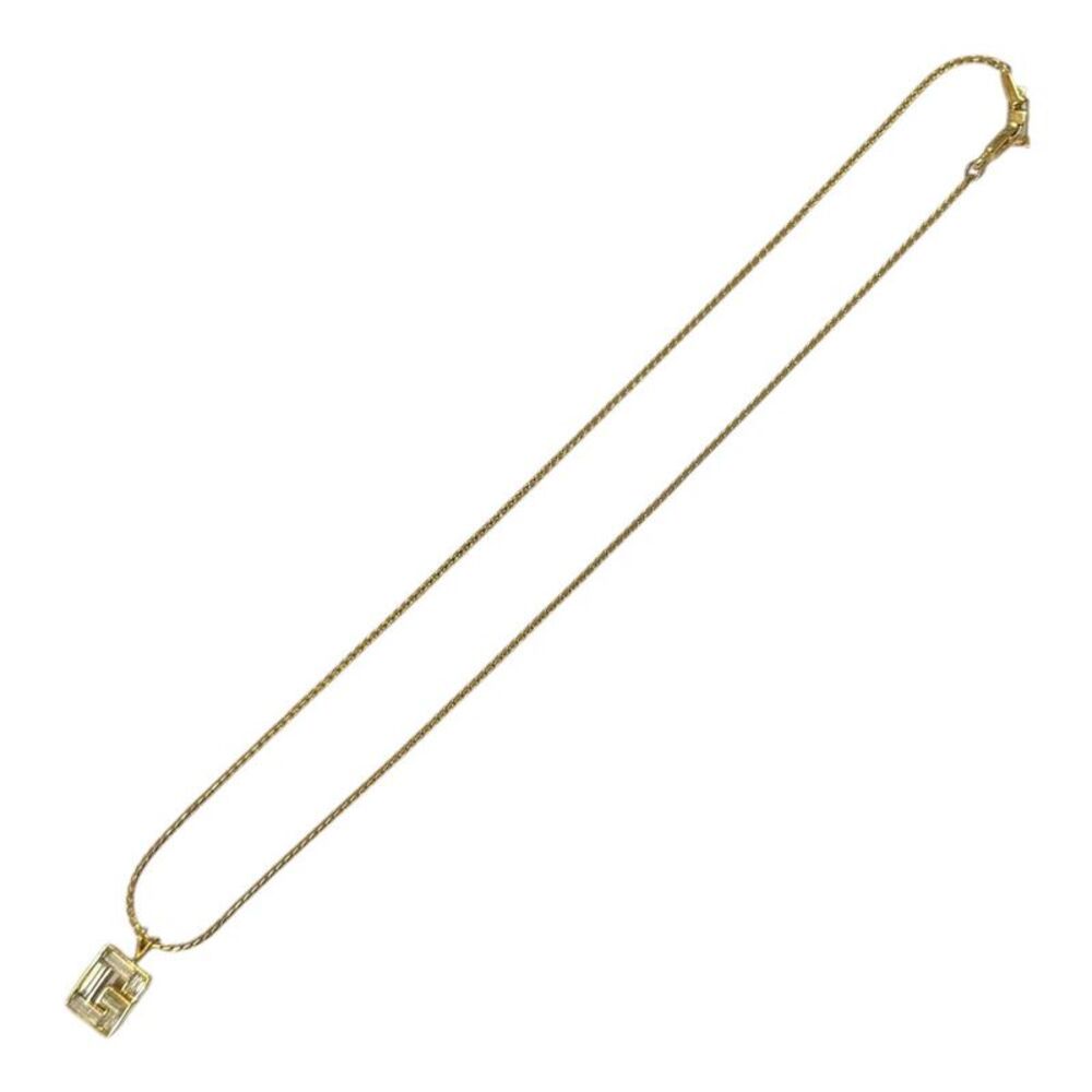 Givenchy Logo Rhinestone Necklace - image 2